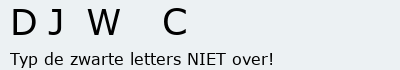 Bevestigingscode