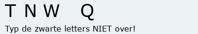 Bevestigingscode