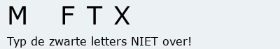 Bevestigingscode