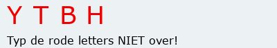 Bevestigingscode