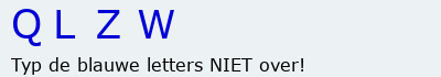 Bevestigingscode