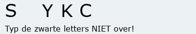 Bevestigingscode