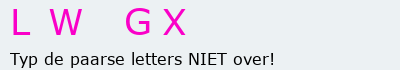 Bevestigingscode