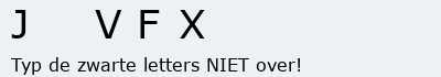Bevestigingscode