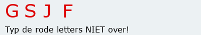 Bevestigingscode