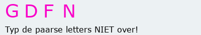 Bevestigingscode