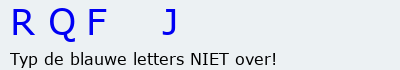 Bevestigingscode