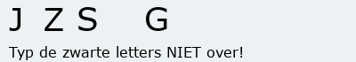 Bevestigingscode