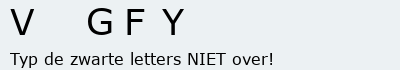 Bevestigingscode