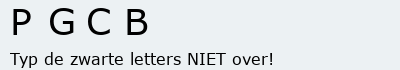 Bevestigingscode