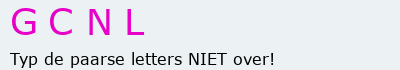 Bevestigingscode