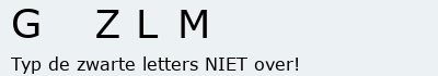 Bevestigingscode