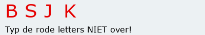 Bevestigingscode