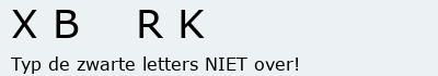Bevestigingscode