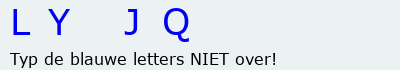 Bevestigingscode