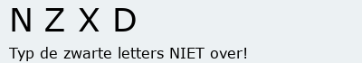 Bevestigingscode