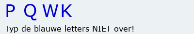 Bevestigingscode