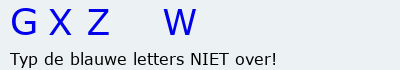 Bevestigingscode