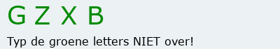 Bevestigingscode