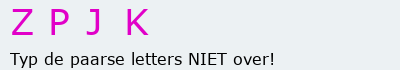 Bevestigingscode
