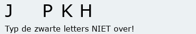 Bevestigingscode