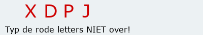Bevestigingscode