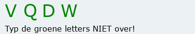 Bevestigingscode
