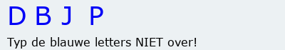 Bevestigingscode