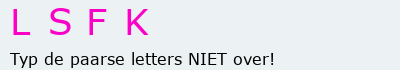Bevestigingscode