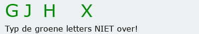 Bevestigingscode