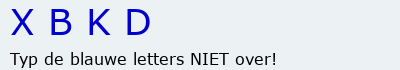 Bevestigingscode