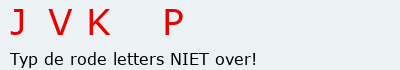 Bevestigingscode