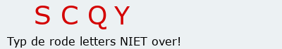 Bevestigingscode