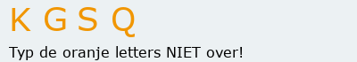 Bevestigingscode