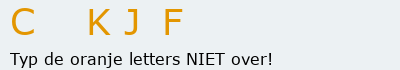 Bevestigingscode