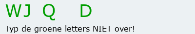 Bevestigingscode