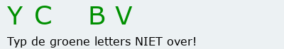 Bevestigingscode