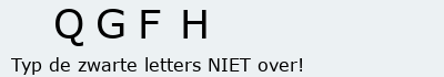 Bevestigingscode