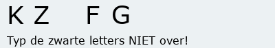 Bevestigingscode