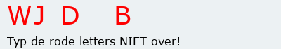Bevestigingscode
