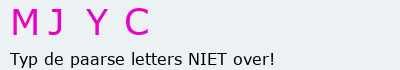 Bevestigingscode