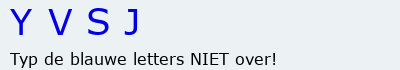 Bevestigingscode