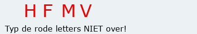 Bevestigingscode