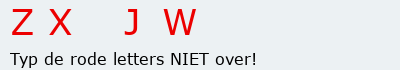Bevestigingscode