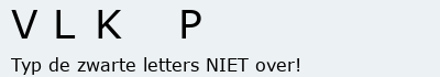 Bevestigingscode