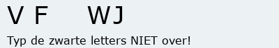 Bevestigingscode