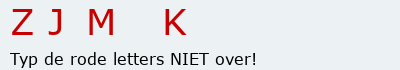 Bevestigingscode