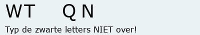 Bevestigingscode