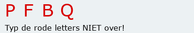 Bevestigingscode