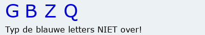 Bevestigingscode